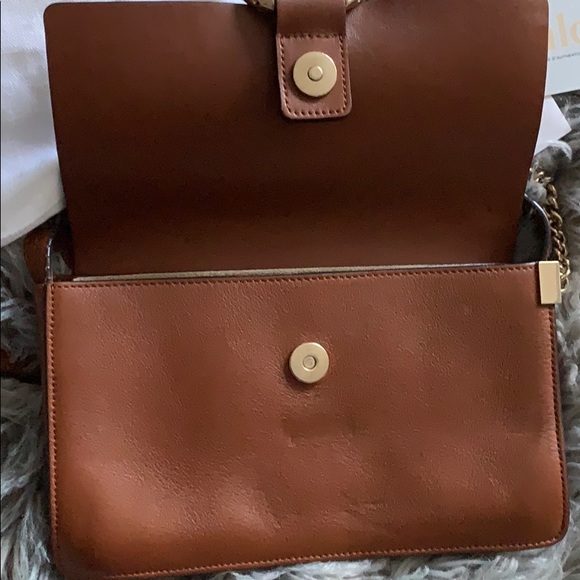 CHLOE Small Faye leather and Suade shoulder bag - Picture 3 of 15